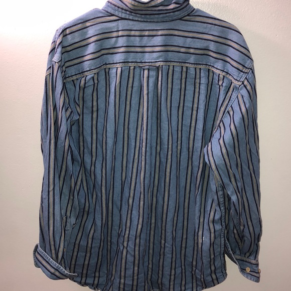 Basic Edition striped long sleeve button up - Picture 3 of 3